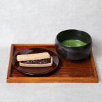 最中とお抹茶のセット(粒あんかこし餡選択制)