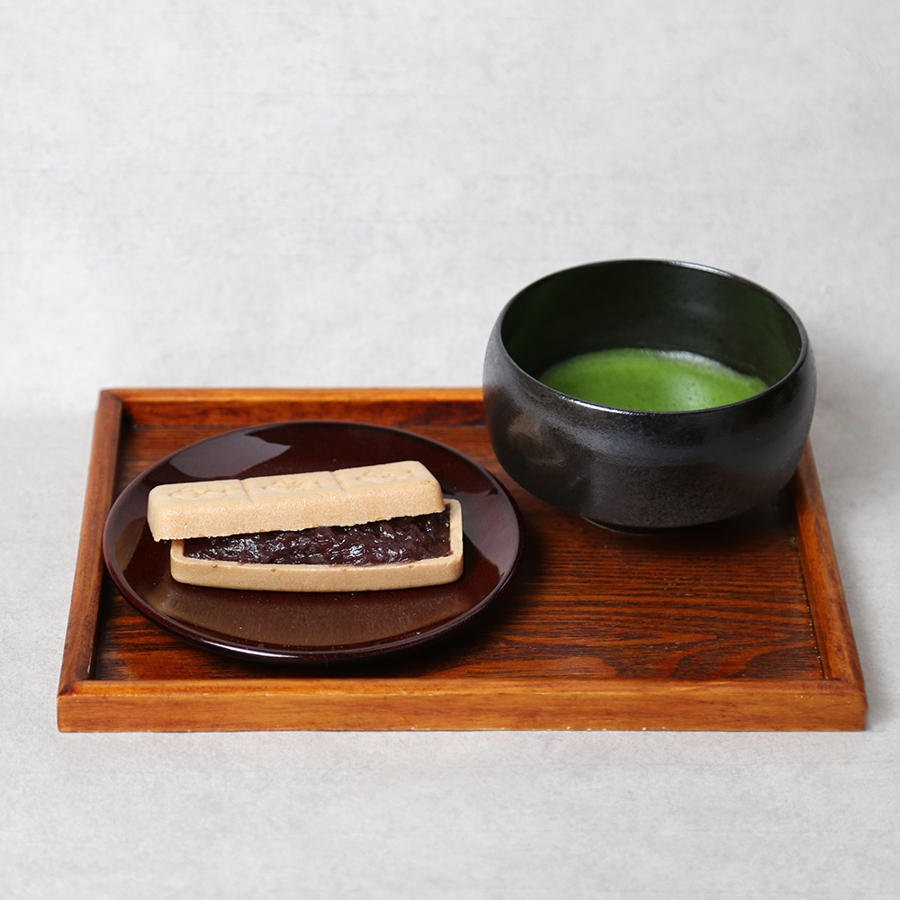 最中とお抹茶のセット(粒あんかこし餡選択制)　-11