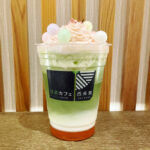 sakura抹茶カプチーノ(アイス＆ホット)（4/22販売終了予定）