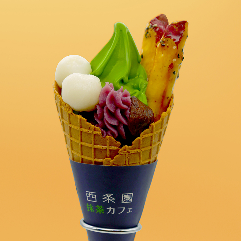 秋のごちそう抹茶ソフト-11
