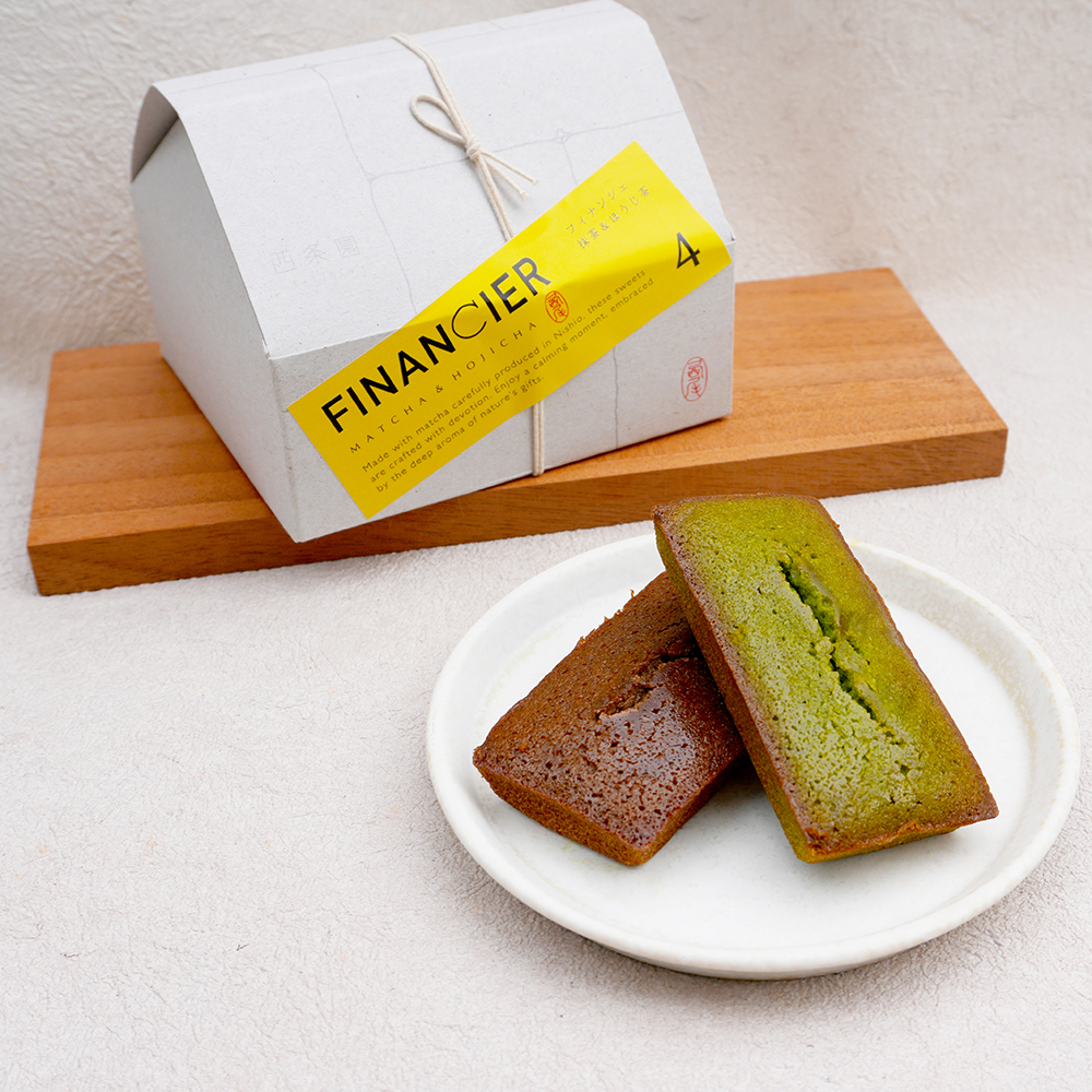 抹茶・ほうじ茶フィナンシェ4入（抹茶・ほうじ茶フィナンシェ各2個入）-11