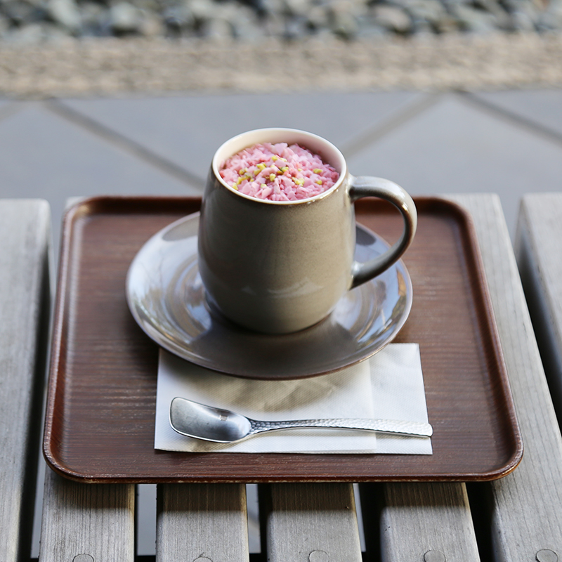 さくら抹茶ラテ(ホット)-11